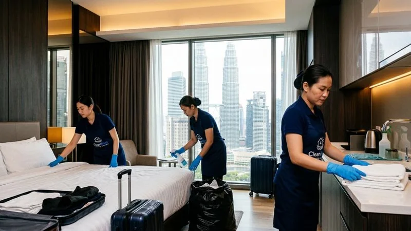 Cleaning services in KLCC