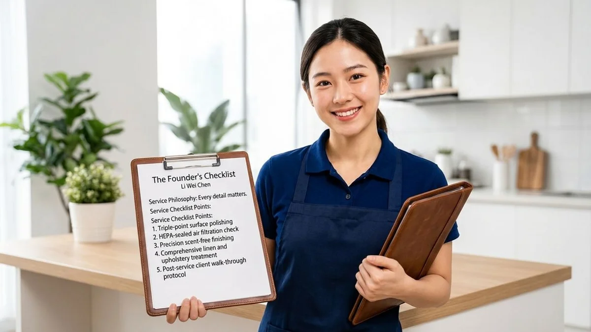 Comparison checklist on clipboard
