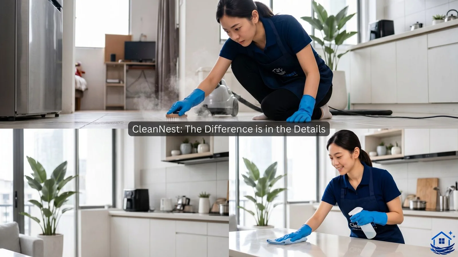 Comparison: intensive deep clean vs routine wipe-down